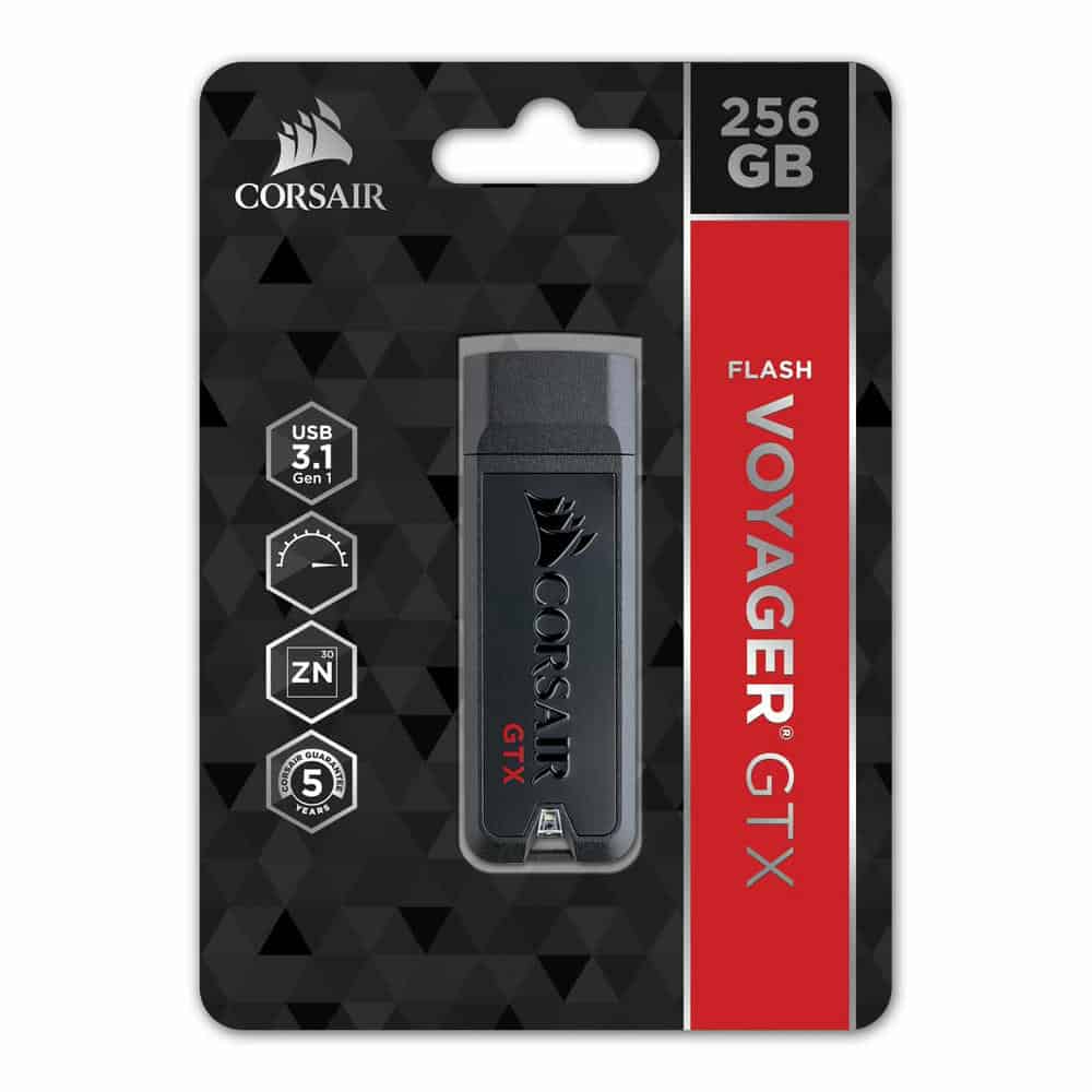 (image for) Corsair Flash Voyager GTX 256GB USB 3.1 Memory Stick/Drive